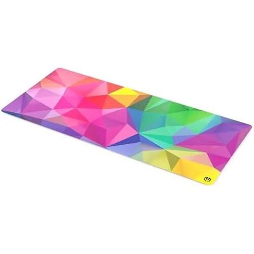 Tapis de Souris XXL - ENDORFY - Crystal Spectrum XL - Surface Lisse - Bord Imprimé - Base Antidérapante