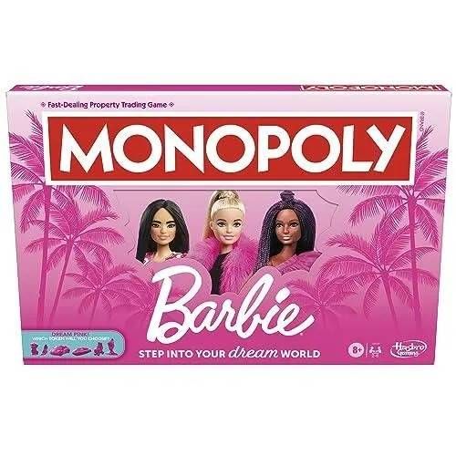 Jeu De Plateau Monopoly Edition Barbie - Version Anglaise Ko G0038