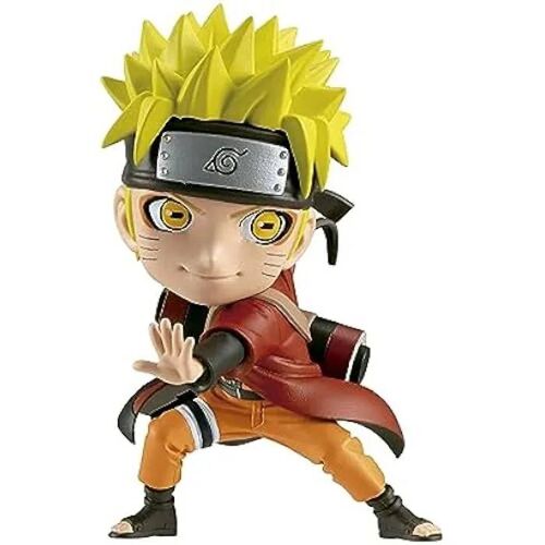 Figurine - BANDAI - VE63383 - Naruto Uzumaki - 8 cm - Kawaii - Plusieurs Couleurs