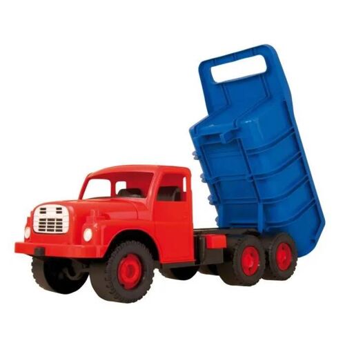 Camion Tatra Rouge Dino Toys - Jouet Pour Bac À Sable - 72 Cm