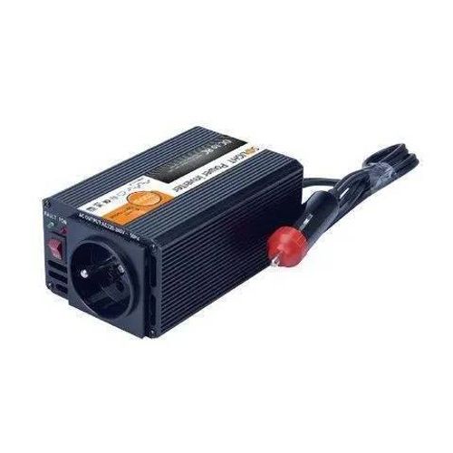 Onduleur - Solight 12v 200w - Métal Noir - Usb 500ma - Protection Surtension