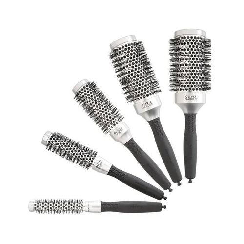 Brosse - Olivia Garden - Essential Blowout Classic Silver - Ø 35 - Volume Exceptionnel - Élimine Mèches Rebelles 