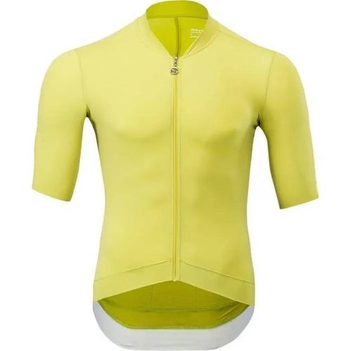 Maillot De Vélo Sur Route - Silvini - Slim Fit - Light Mesh - Olive/Lime - Homme