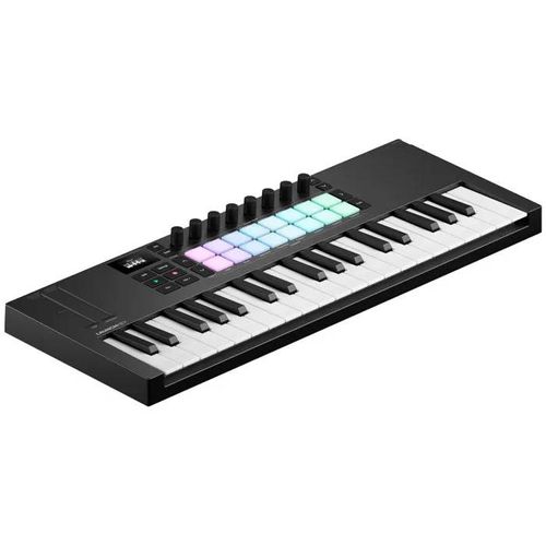 Clavier MIDI - NOVATION - Launchkey MK4 - 16 pads sensibles - Écran OLED - Contrôle DAW facile