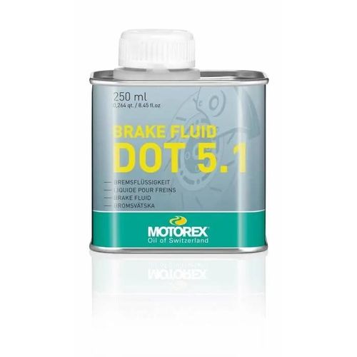 Liquide De Frein Motorex Étain Dot 5.1 - Gris - 250 Ml