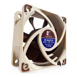 Noctua NF A6x25 5V, Boitier PC, Ventilateur, 6 cm, 3000 tr-min, 2,18 mmH2O, 29,2 m³-h