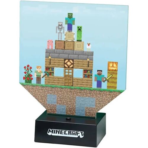 Lampe - MINECRAFT - Build a Level - Multicolore - PVC - Intérieur