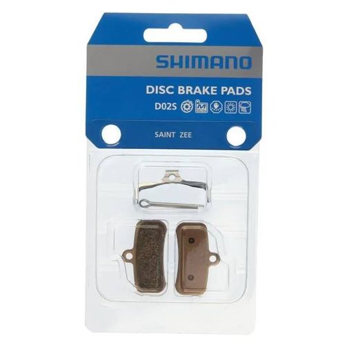 Plaquettes De Frein Vélo Shimano D02s-Mx En Métal Doré Avec Goupille Fendue