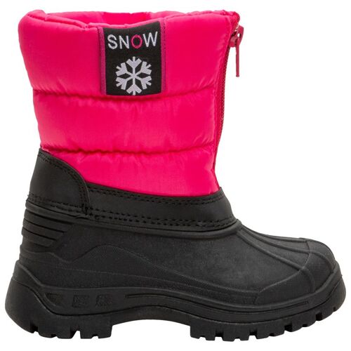 Après-Ski À Col Matelassé Zippé Et Coque Caoutchouc Du 24 Au 27 - Rose Foncé