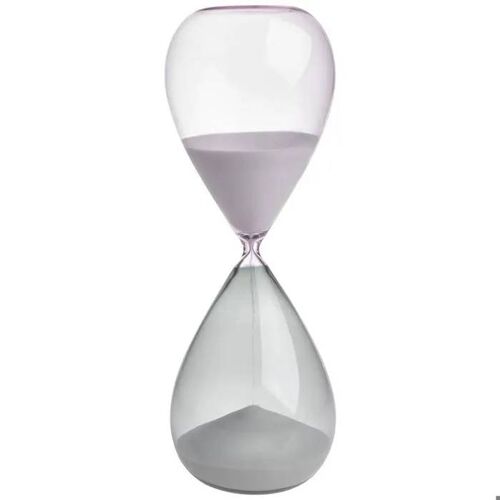 Tfa Dostmann Sablier Gris, Rose Analogique