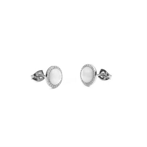 Boucles D'oreilles Élégantes En Pierre Avec Perles Et Cristaux Audrey Dw00401417