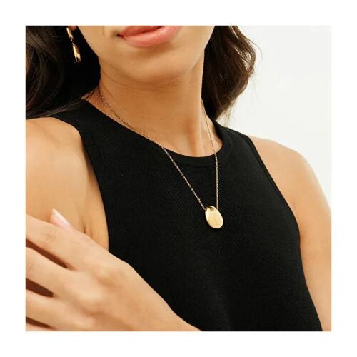 Collier De Pépites Pour Dames En Plaqué Or 1580712