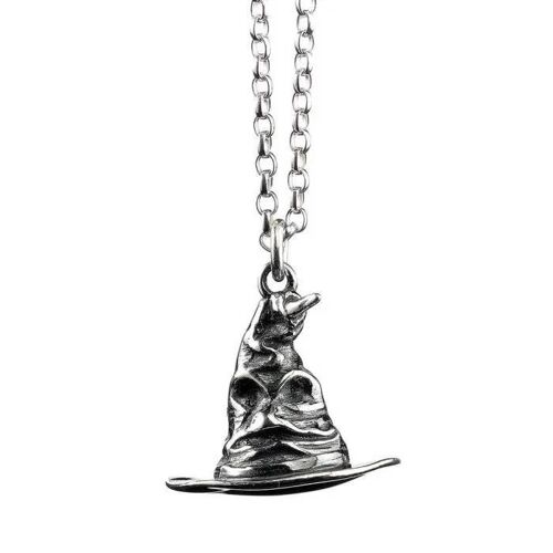 Collier - Chapeau De Tri Harry Potter - Argent Sterling - 40 Cm - Mixte