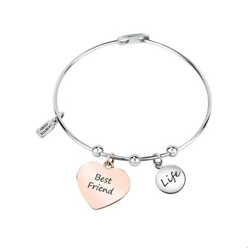 Bracelet - La Petite Story - C?ur - Acier - Femme - Élégant Et Résistant