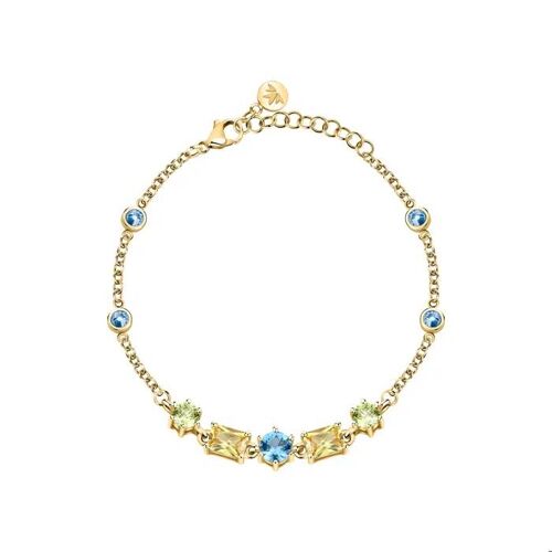 Bracelet En Acier Et Cristal - Morellato - Savy08 - Or Jaune - Ddoréé - Femme