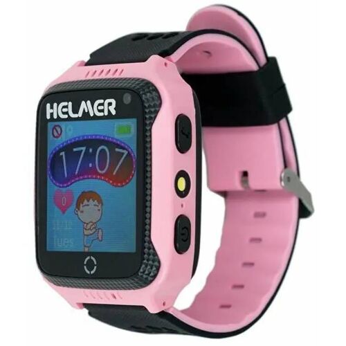 Montre Enfant - Helmer Lk 707 - Rose - Gps - Appareil Photo