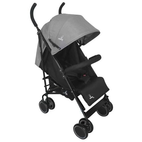 Poussette Ultra Légère Tokio Compacte, Pliable & Confortable Gris
