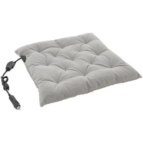 Coussin De Siège Chauffant - Premier - 12v - Housse Chauffante - Universelle - Gris