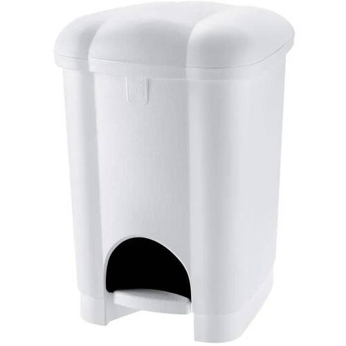 Tontarelli Carolina Corbeille A Papier 16 L, Blanc