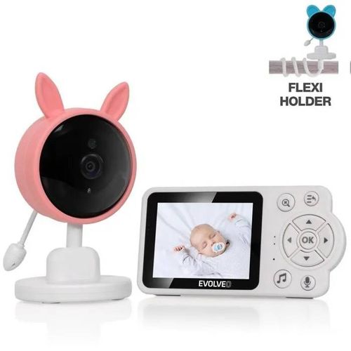 Evolveo Baby Monitor N3, Rose