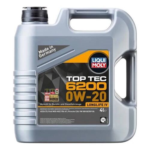 Liqui Moly Top Tec 6200 0w-20, 4l