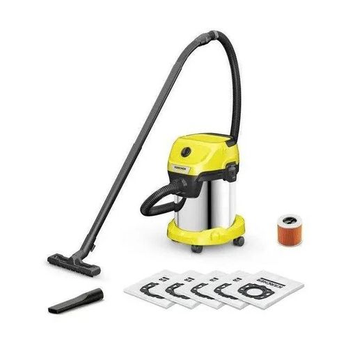 Aspirateur balai - KARCHER - Karcher - Jaune - Batteries rechargeables - Aspirateur sans fil