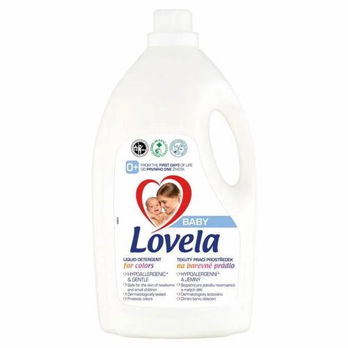 LOVELA Baby Lessive liquide pour vêtements de couleur 4,5 l (50 lavages)