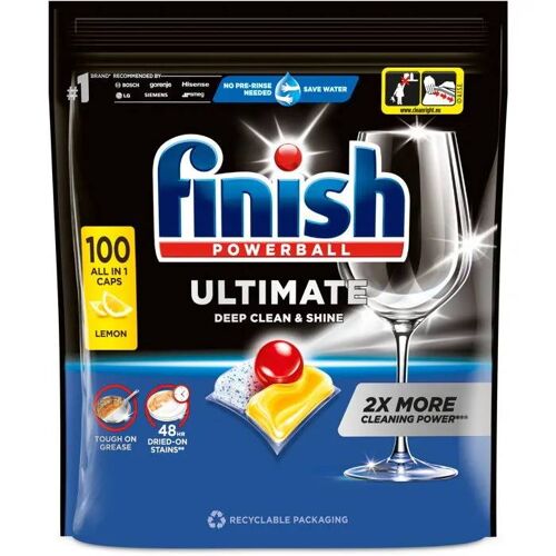 FINISH Ultimate All in 1 Lemon Sparkle 100 ks
