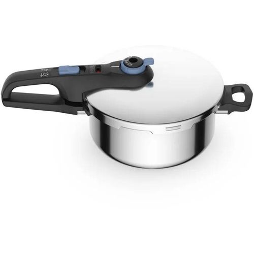 Autocuiseur - TEFAL - Secure Trendy P2580402 - 4 l - Acier inoxydable - Système de sécurité 5 points