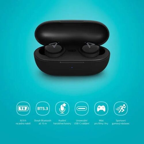 Casque sans fil - LAMAX - Dots3 - Bluetooth 5.3 - Autonomie 40h - Design fermé