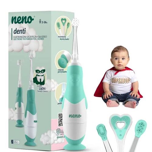 Brosse À Dents Électronique Pour Enfants Neno Denti Mint
