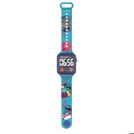 Montre Digitale - Lexibook - Stitch - Design Superman - 20 Images Projetables - Bracelet Réglable