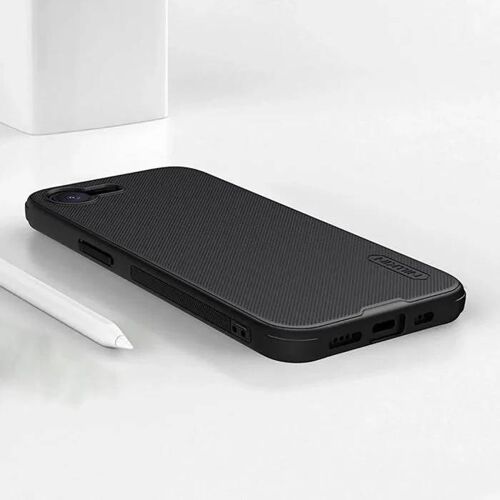 Coque Telephone - Bumper Telephone Nillkin Etui Super Frosted Shield Pro Magnétique Pour Iphone 16e - Argent