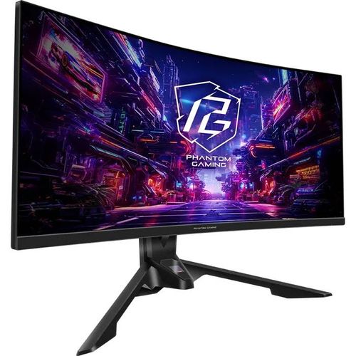 Écran PC Gaming - ASRock - Phantom PG34QRT2B - 34" incurvé - 3440x1440 - 180Hz - 1ms