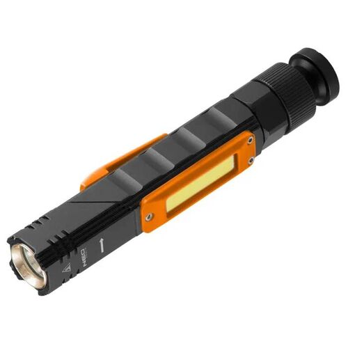 Lampe de poche rechargeable USB 300 lm 2 en 1 CREE XPE + COB LED