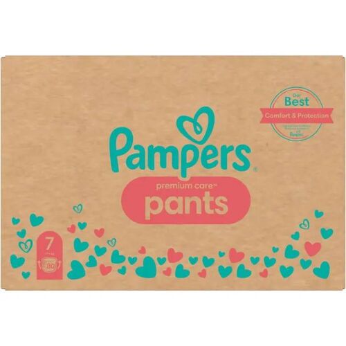 Pantalon Pampers Premium Care Vel. 7 (80 Ks)