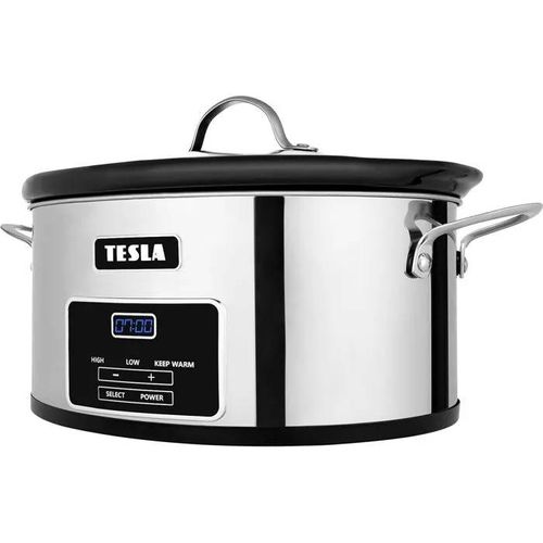 Mijoteuse - TESLA - SlowCook S800 Deluxe - 5,6 L - 250 W - Protection contre la surchauffe