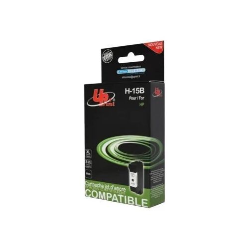 UPrint H-15XL - 40 ml - XL - noir - compatible - cartouche d'encre (alternative pour : HP C6615DE) - pour HP Deskjet 38XX; Fax 1230; Officejet 5110, 720, 72XX, v30; psc 500, 720, 750, 920, 950