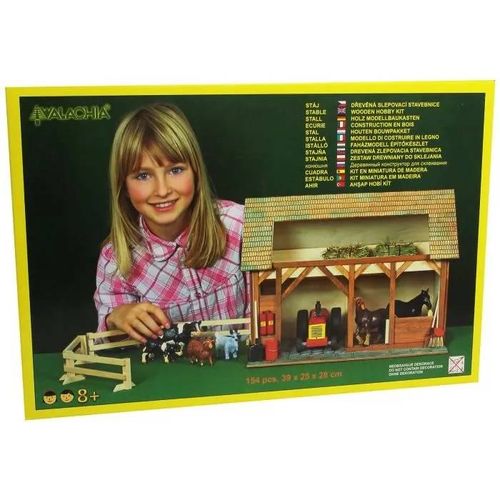 Walachia Étable Bois Kit De Construction Maquette Échelle 1- Lgb 1:32-Autre