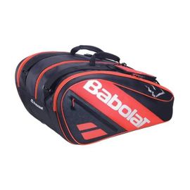 Sac De Padel - Babolat - Rh Padel Juan Lebron - Noir/Rouge - Doublure 100% Recyclée - Design Pratique