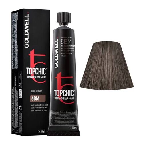 Coloration Capillaire - Goldwell - Topchic - Tube 60 Ml - 6 Mo - Crème Pour Tous Types De Cheveux 