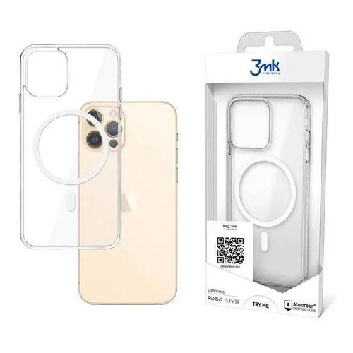 Coque Smartphone 3mk Apple Iphone 12 Pro Max - Mag - Transparent - Tu