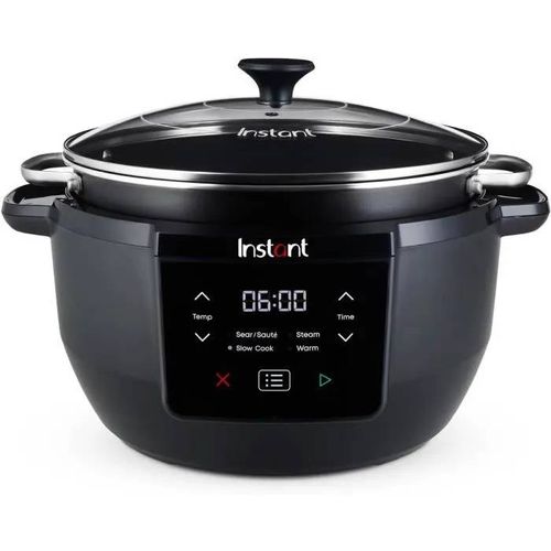 Mijoteuse électrique programmable Instant - 7.1L - Cuisson lente, maintien au chaud, rissoler
