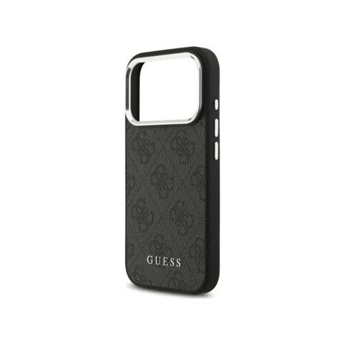 Guess 4G Classic Logo Case with MagSafe for iPhone 17 Pro 6.3" Black - GUHMP17LP4GSSMCK