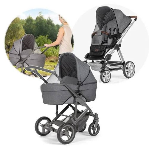 Reer - 87021 - Moustiquaire Universelle Pour Poussettes, Poussettes De Sport Noir