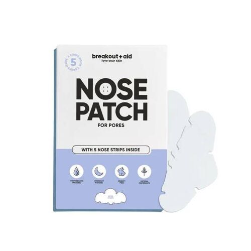 Patchs De Nez - Breakoutaid - 5 Patchs - Réduit Les Pores - Peau Lisse - Hydrocolloïde