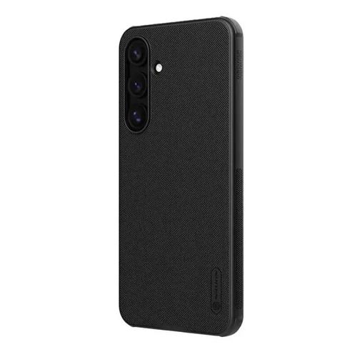 Coque - Nillkin - Super Frosted Shield Pro - Noir - Samsung Galaxy S24 Fe - Résistance Chocs
