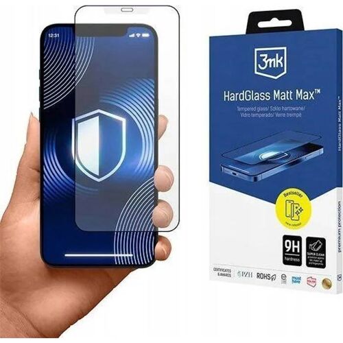 Film de protection telephone - verre de protection telephone 3mk HardGlass Mat Max pour Apple iPhone 13/13 Pro/14