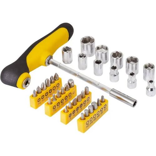 Set de tournevis - Fieldmann - FDS 1017-37R - 37 pièces - Embouts variés - Couleur noire