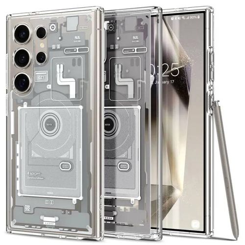 Coque De Protection - Spigen - Ultra Hybrid Zero One - Blanc - Semi-Rigide - Compatible Samsung Galaxy S24 Ultra